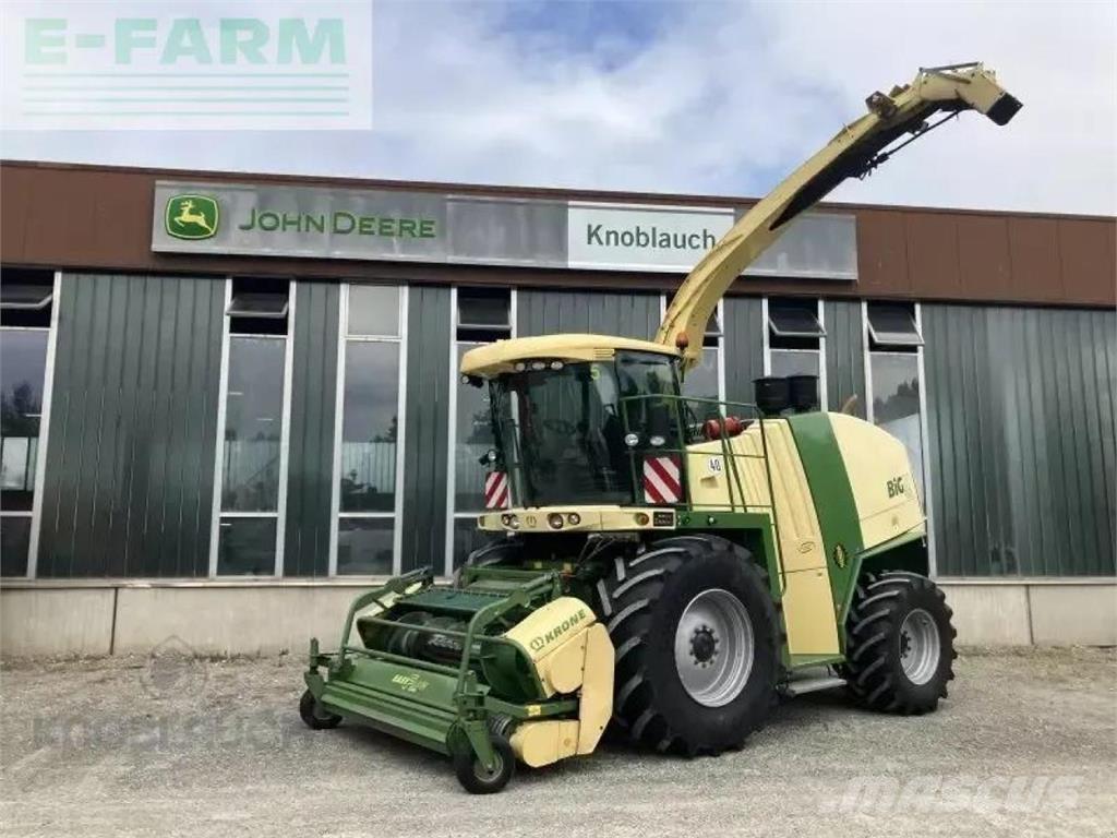 Krone big x 1100 自走式飼料採集機