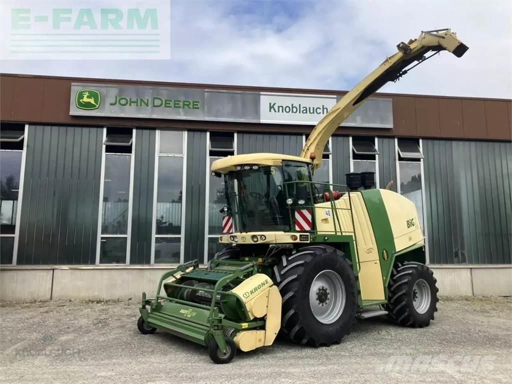Krone big x 1100 自走式飼料採集機