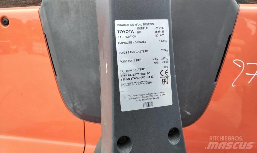 Toyota LWE180 低架升降機