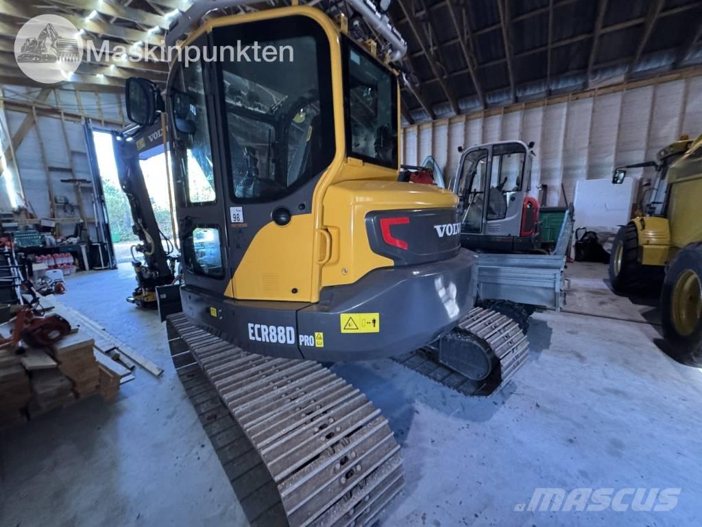 Volvo ECR 88 D 中型挖土機/掘鑿機/挖掘機 7t-12t