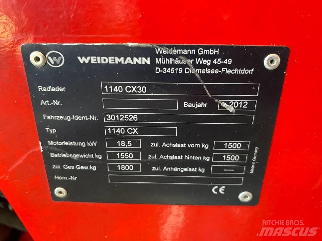 Weidemann 1140 CX30 多功能裝載機