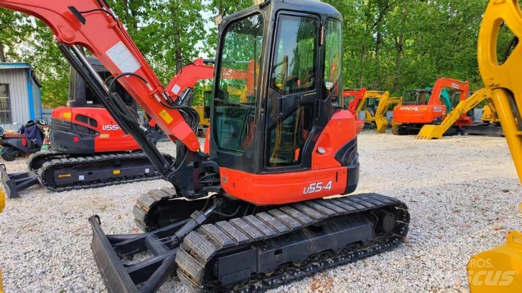 Kubota U 55-4 小型挖土機/掘鑿機<7t(小型挖掘機)