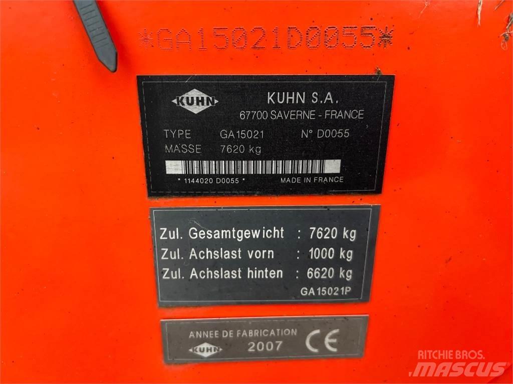 Kuhn GA 15021 收割列行機(撒布機)