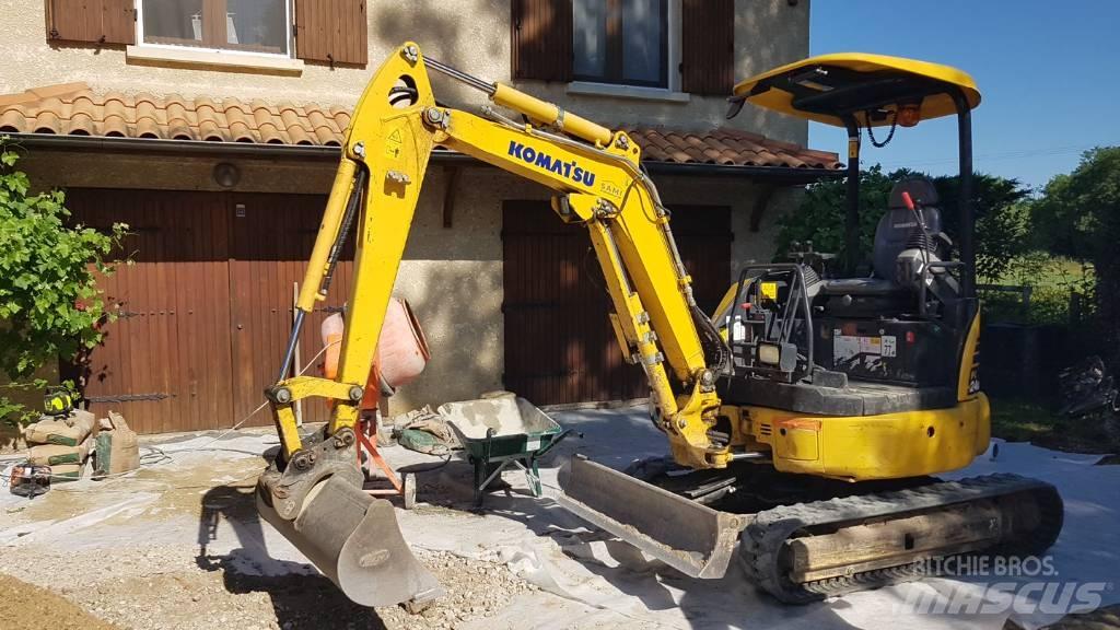 Komatsu PC24MR-5 小型挖土機/掘鑿機<7t(小型挖掘機)