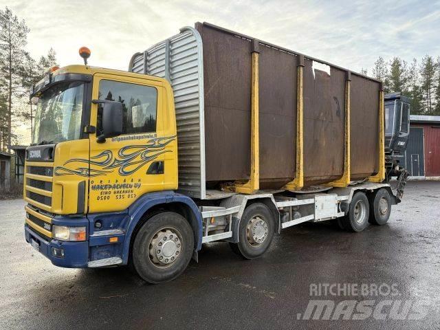 Scania R114 8X2 木材貨車
