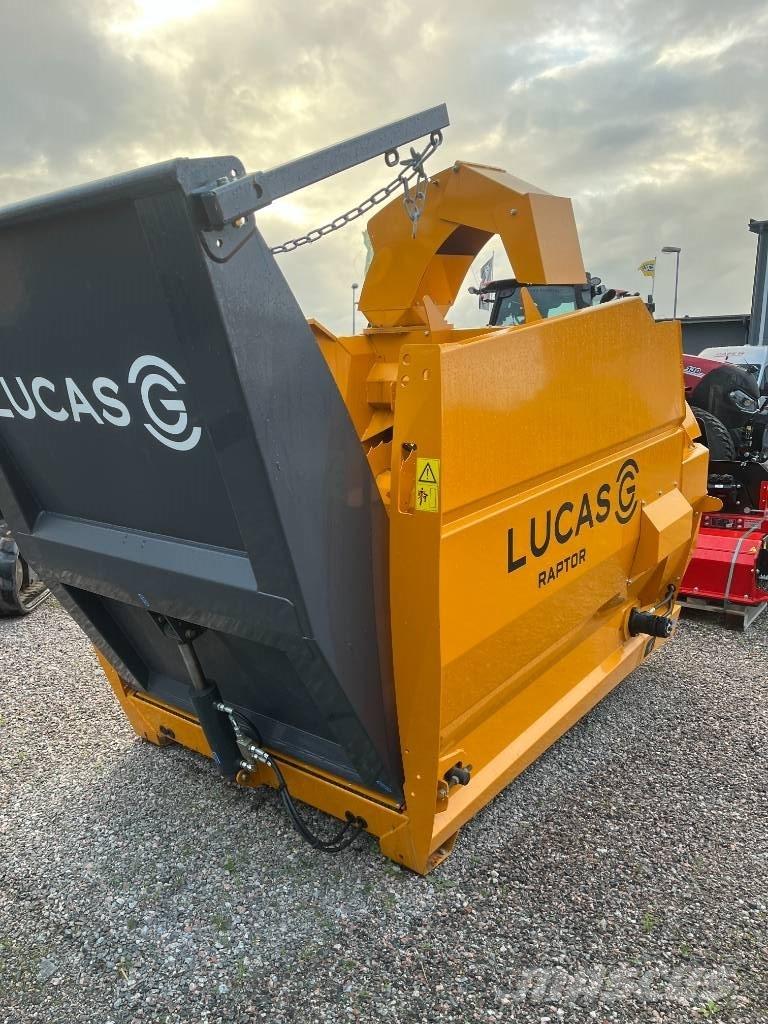 Lucas Raptor BK 草捆撕碎機、切割機、拆袋機