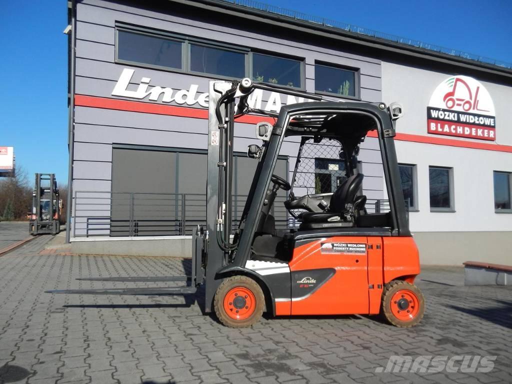 Linde E16P-02 電動堆高機