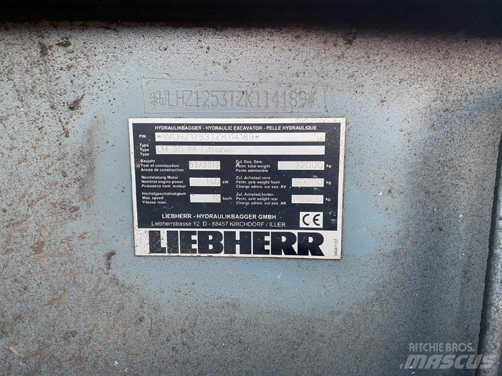 Liebherr LH 30 M 廢棄物/工業用操作車