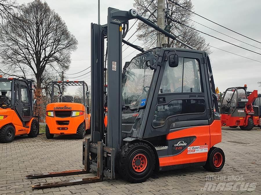 Linde E25-01 電動堆高機