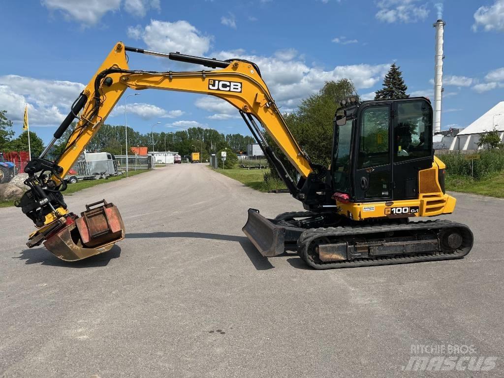 JCB 100 C-1 中型挖土機/掘鑿機/挖掘機 7t-12t