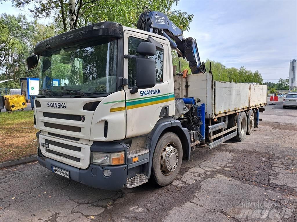 Scania P310 + HR 平板式/側卸式卡車