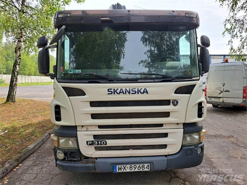 Scania P310 + HR 平板式/側卸式卡車
