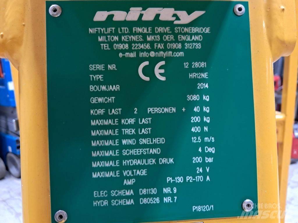 Niftylift HR12NE 曲臂高空作業車