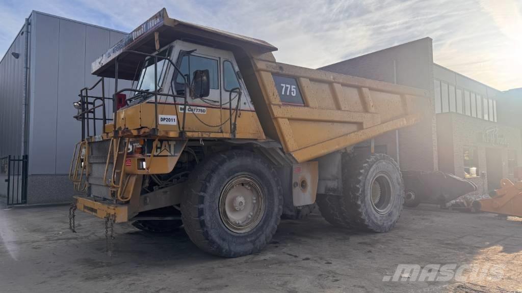 CAT 775 D 剛性傾卸卡車