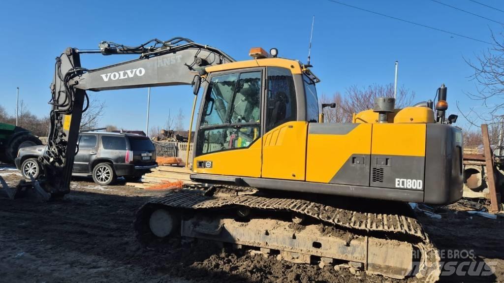 Volvo EC 180 D 履帶式 挖土機/掘鑿機/挖掘機