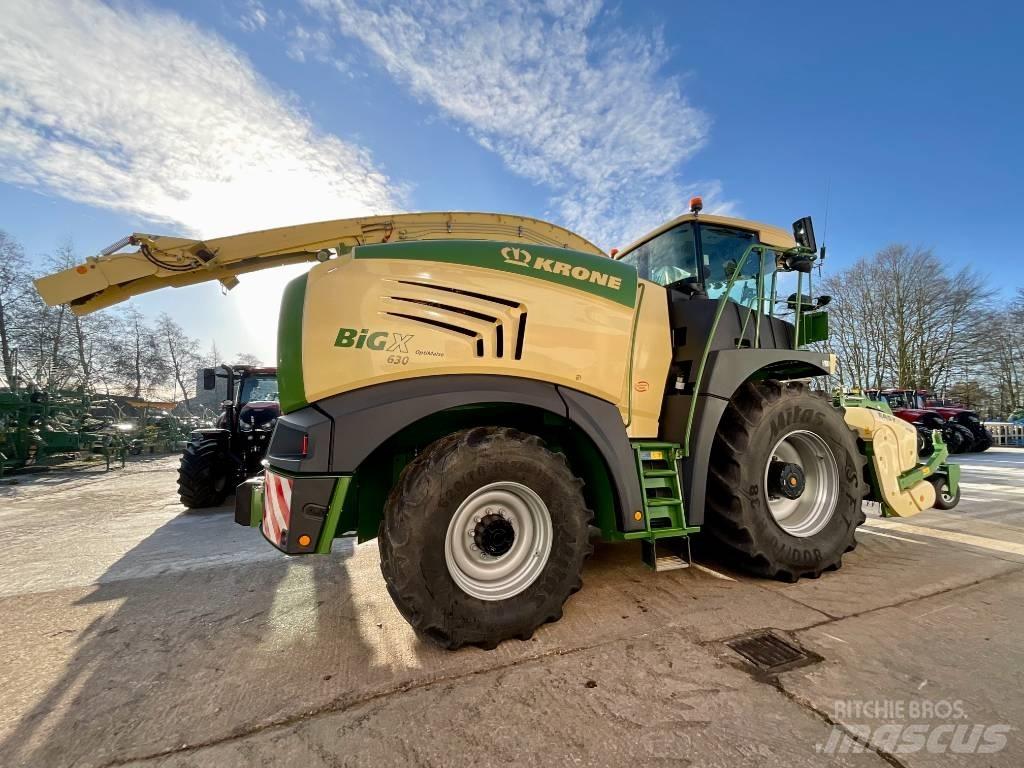 Krone Big X 630 自走式飼料採集機