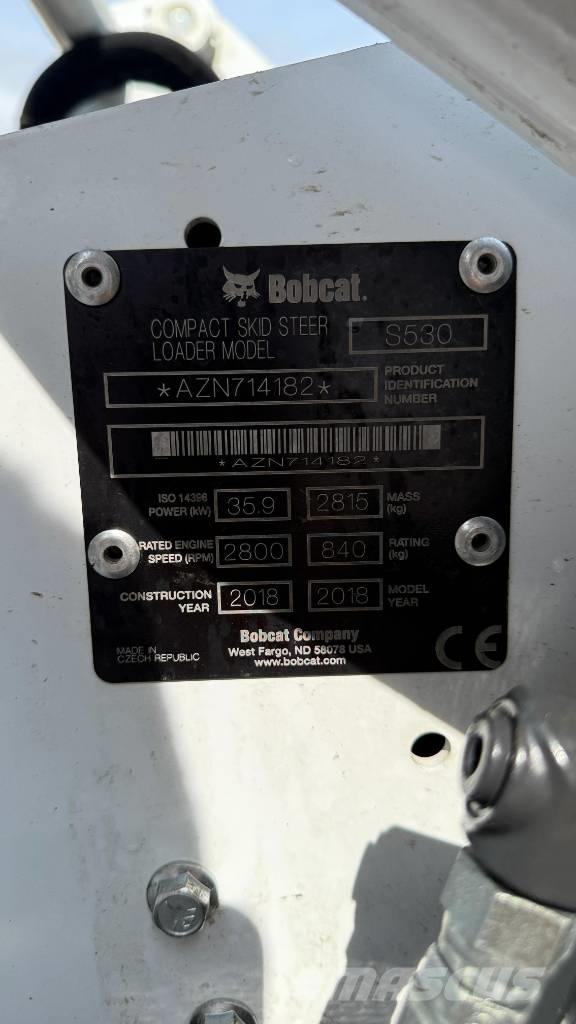 Bobcat S 530 滑移轉向裝載機