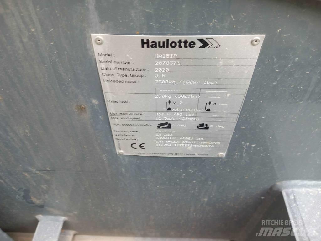 Haulotte HA 15 IP 曲臂高空作業車