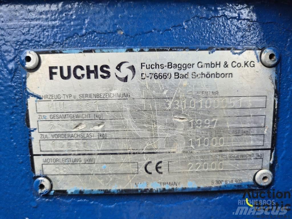 Fuchs MHL 331 旋轉式挖土機/掘鑿機/挖掘機