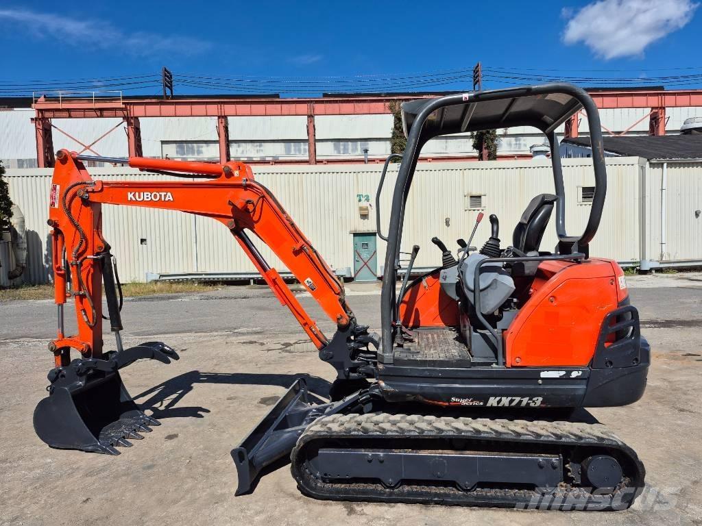 Kubota KX 71-3 小型挖土機/掘鑿機<7t(小型挖掘機)