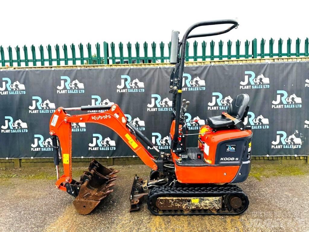 Kubota K008-5 小型挖土機/掘鑿機<7t(小型挖掘機)
