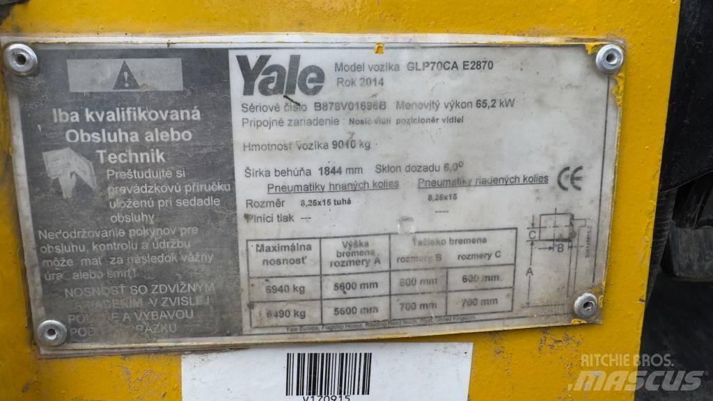 Yale GLP 70 CA 液化石油氣LPG卡車