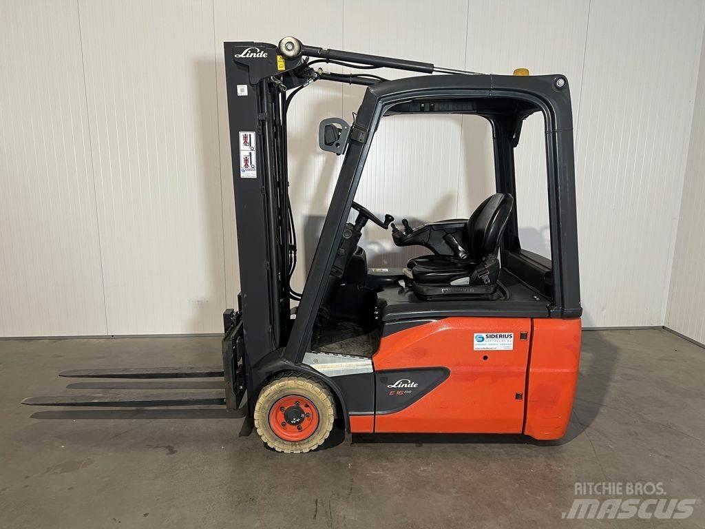Linde E16-02 電動堆高機