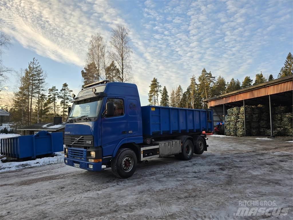 Volvo FH 12 420 起重可拆卸式卡車