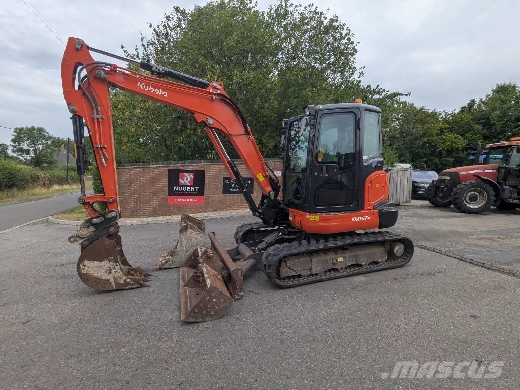 Kubota KX 057-4 小型挖土機/掘鑿機<7t(小型挖掘機)
