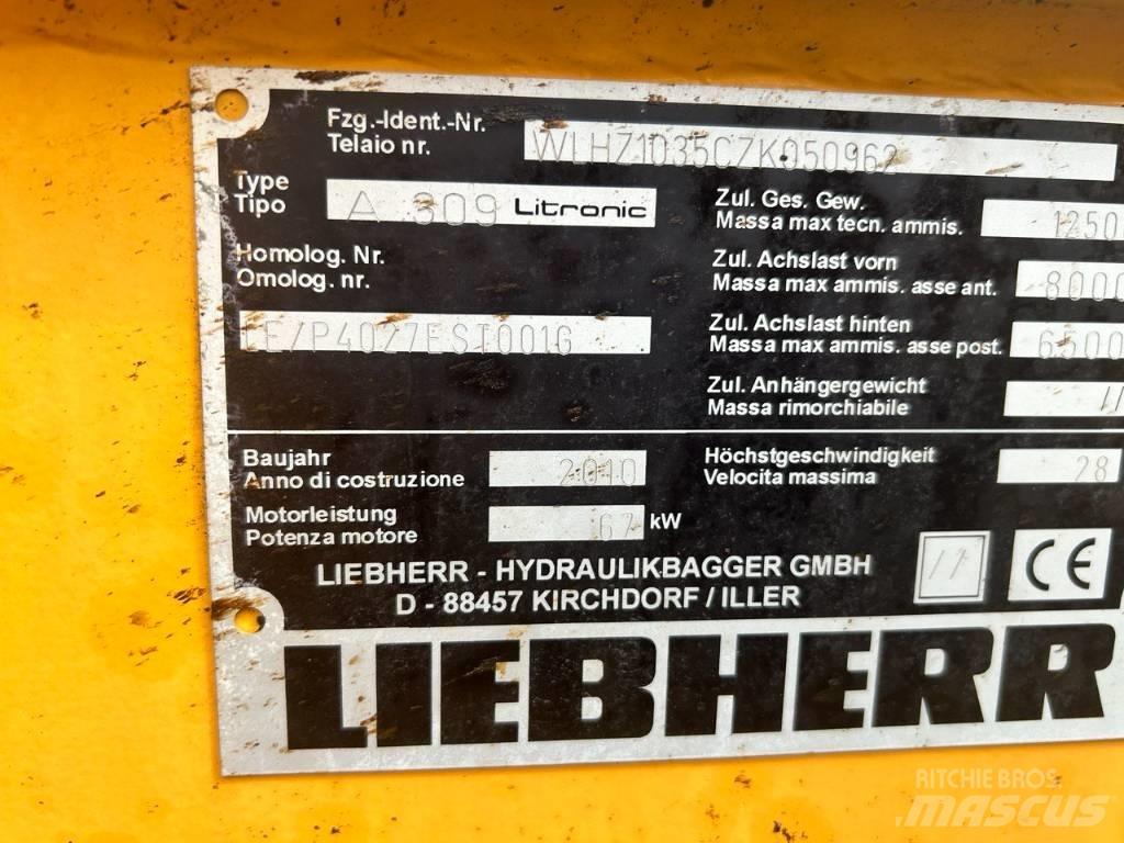 Liebherr A 309 旋轉式挖土機/掘鑿機/挖掘機