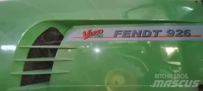 Fendt 926 Vario TMS 曳引機