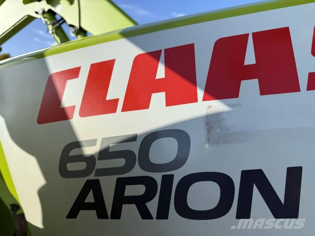 CLAAS Arion 650 曳引機