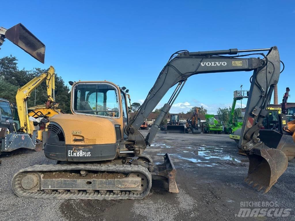Volvo ECR 88 中型挖土機/掘鑿機/挖掘機 7t-12t