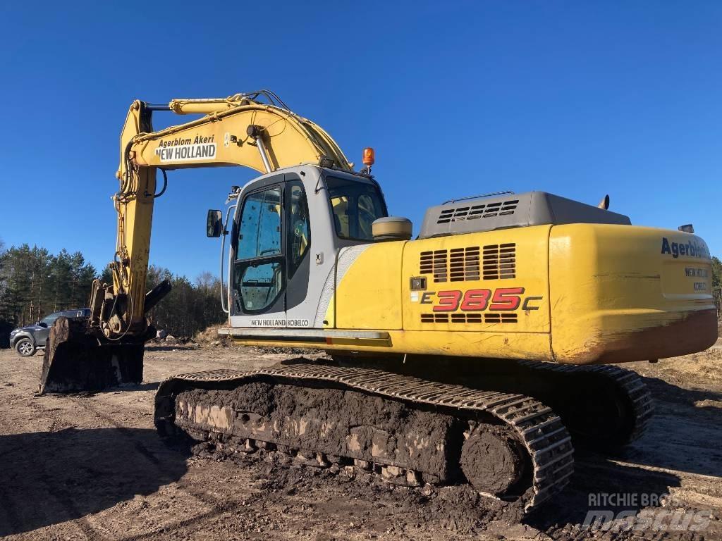 New Holland E 385 履帶式 挖土機/掘鑿機/挖掘機