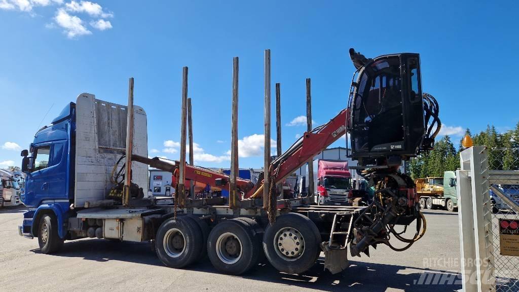 Scania R730 8x4*4 木材貨車