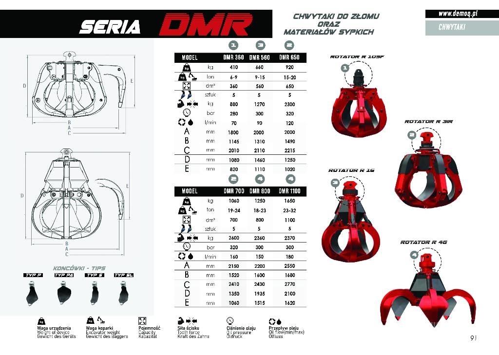  DEMOQ DMR700 兩爪吊夾