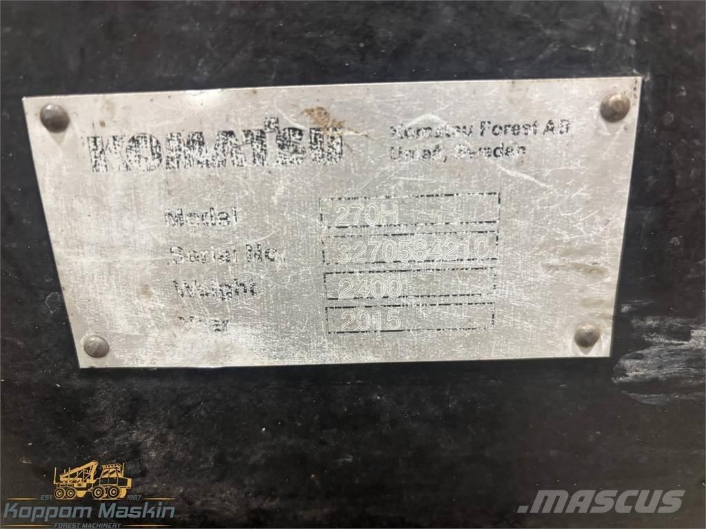 Komatsu 270H 收穫起重機