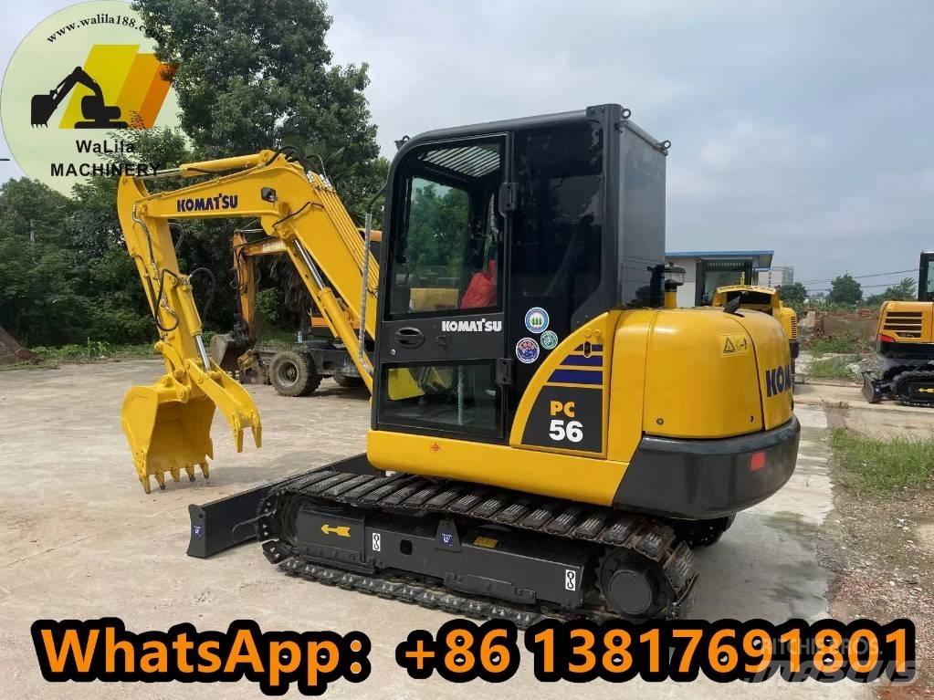 Komatsu PC 56-7 小型挖土機/掘鑿機<7t(小型挖掘機)