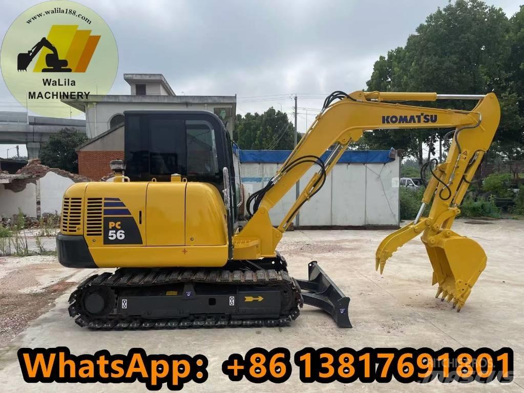 Komatsu PC 56-7 小型挖土機/掘鑿機<7t(小型挖掘機)