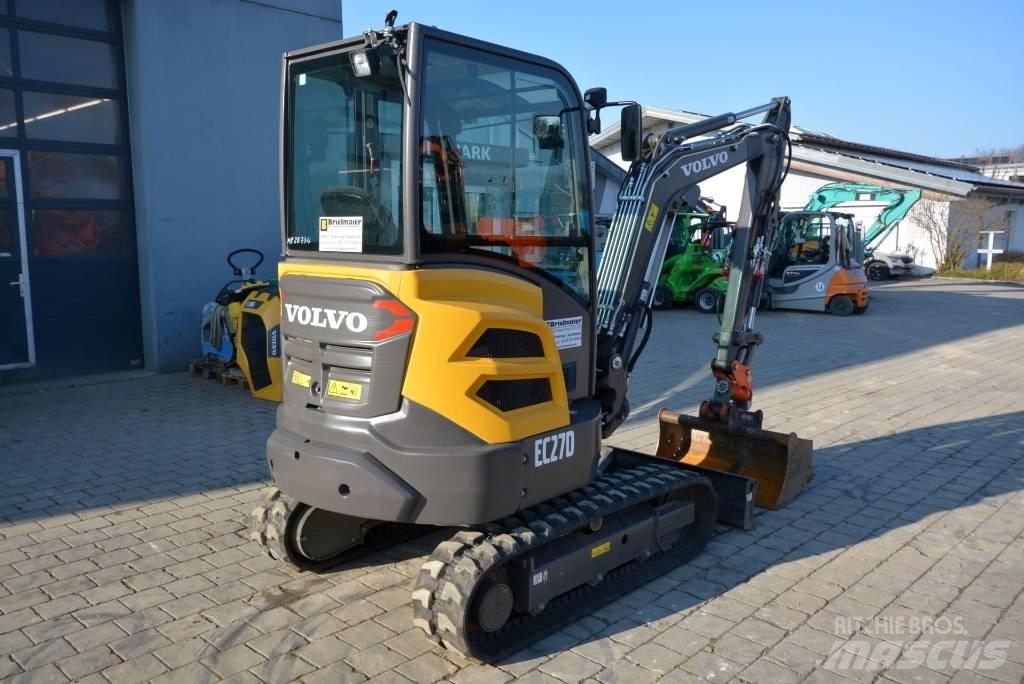 Volvo EC 27 D 小型挖土機/掘鑿機<7t(小型挖掘機)