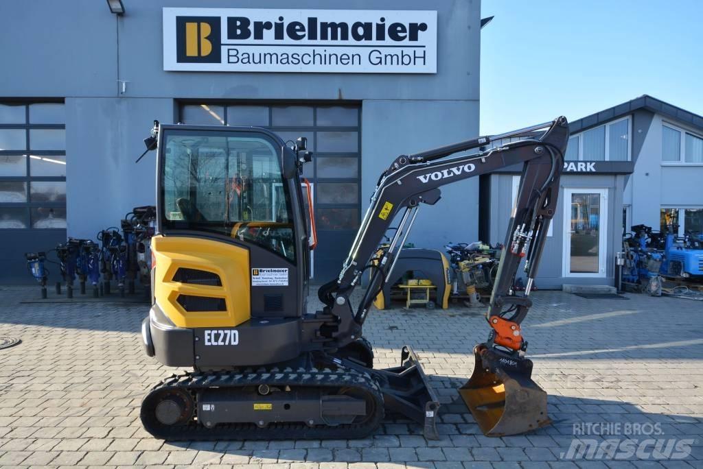 Volvo EC 27 D 小型挖土機/掘鑿機<7t(小型挖掘機)