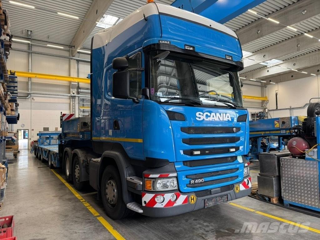 Scania R 490 LA 曳引機組件