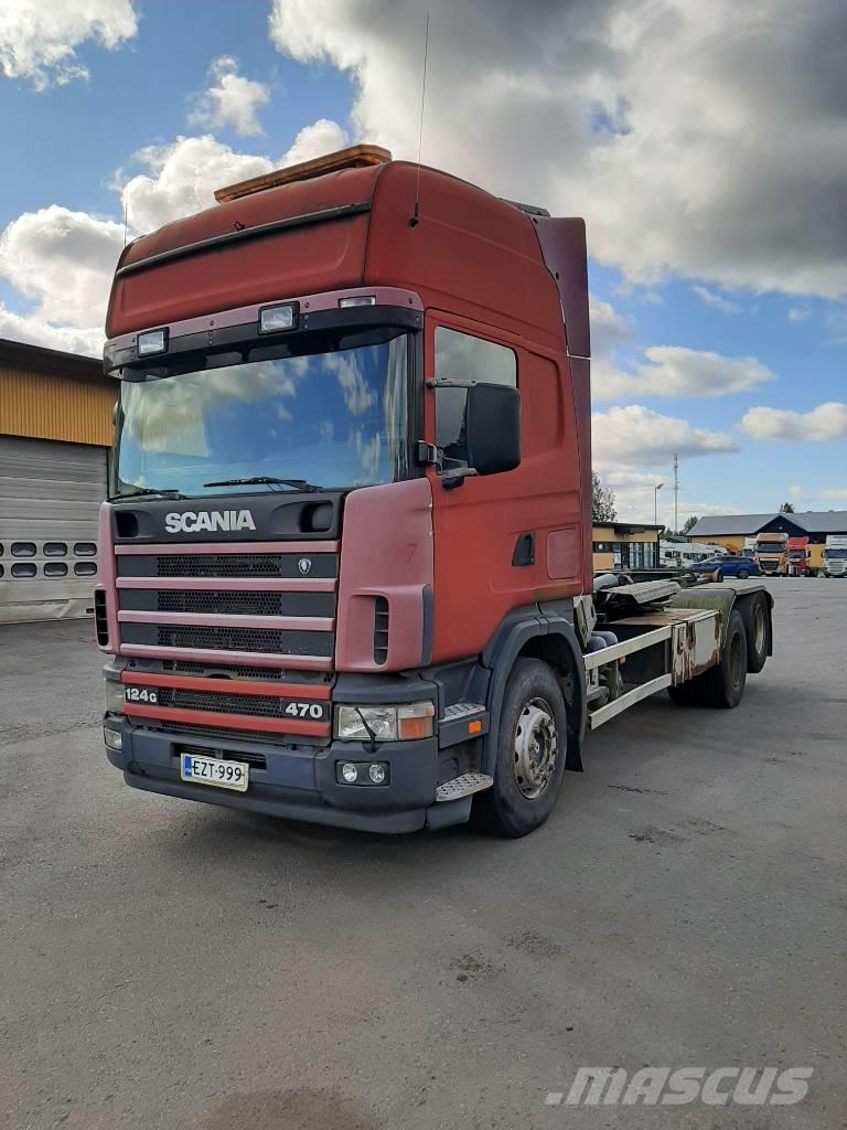 Scania R 124 吊鉤式起重車