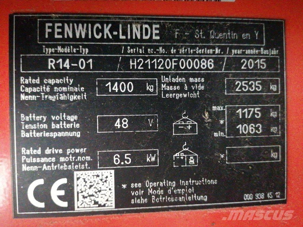 Linde R14-01 前伸式堆高機(叉車)