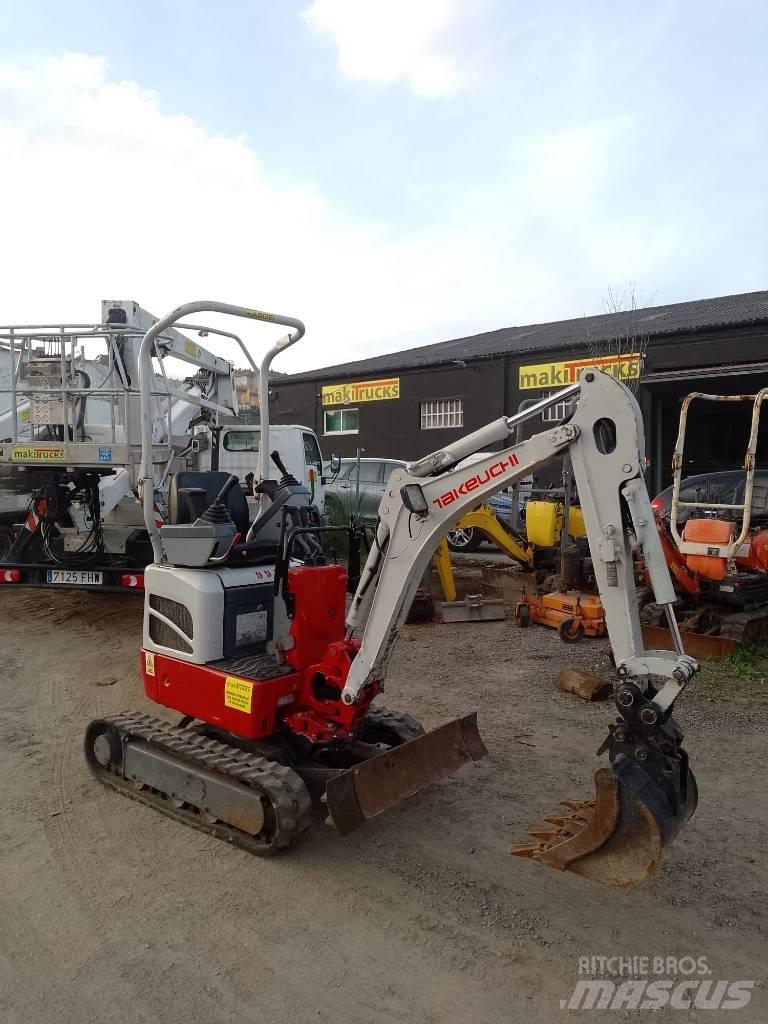 Takeuchi TB210R 小型挖土機/掘鑿機<7t(小型挖掘機)