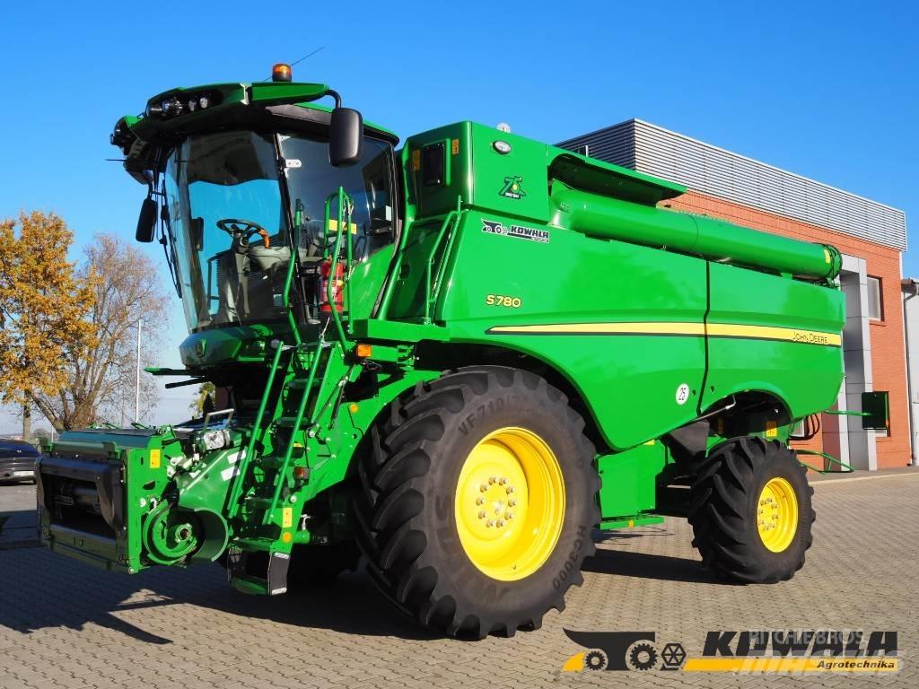 John Deere S780 + 730X 聯合收穫機