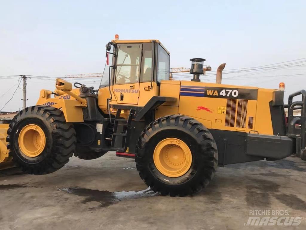 Komatsu wa470-6 輪胎式裝載機
