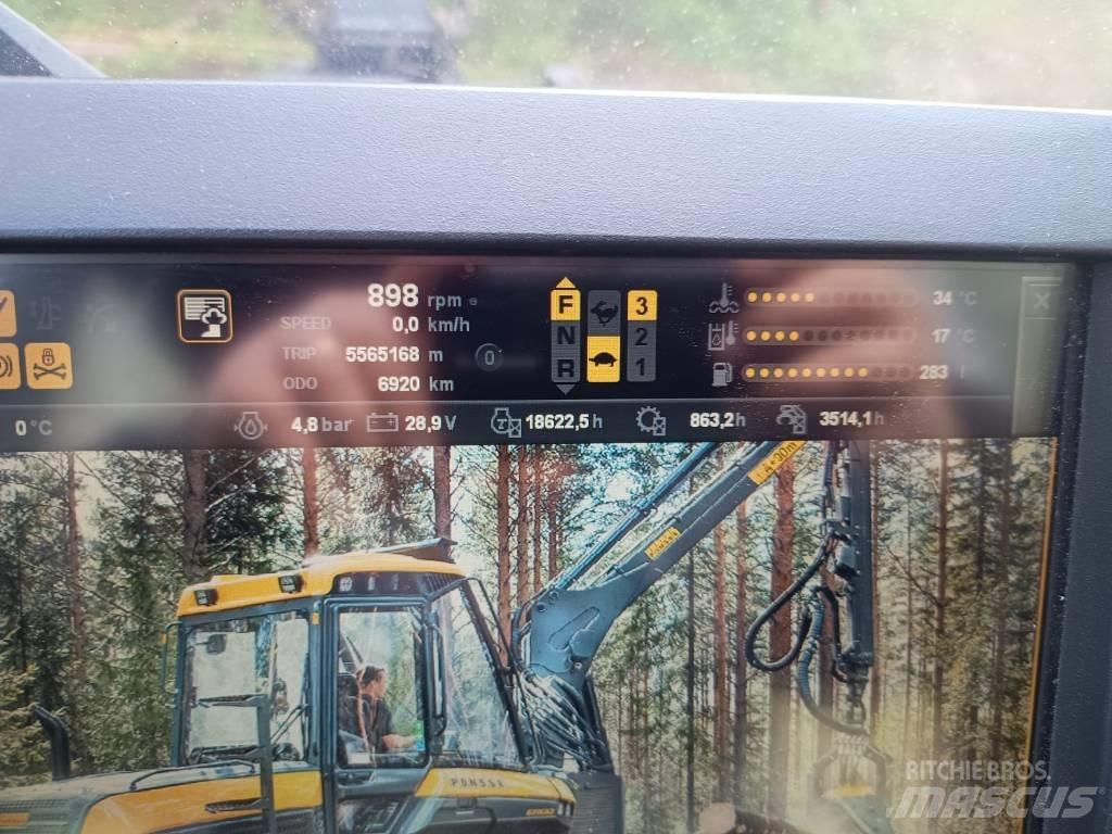 Ponsse Ergo 6W 收穫機