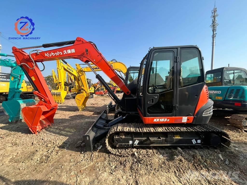 Kubota KX 183-3 小型挖土機/掘鑿機<7t(小型挖掘機)