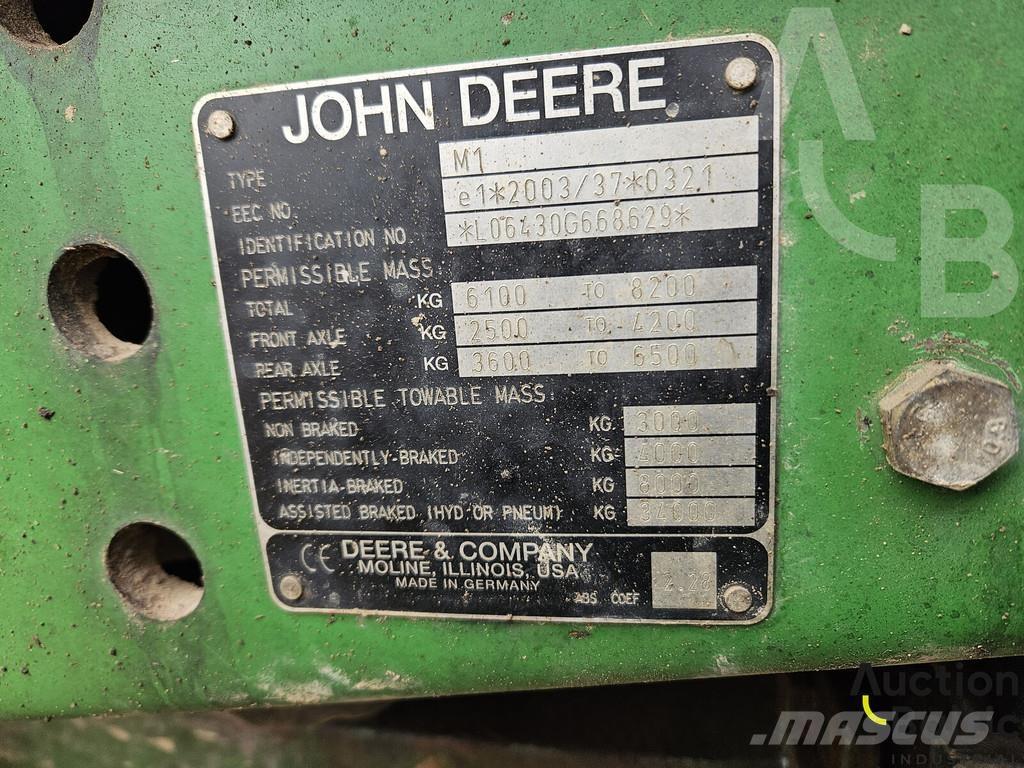 John Deere 6430 曳引機